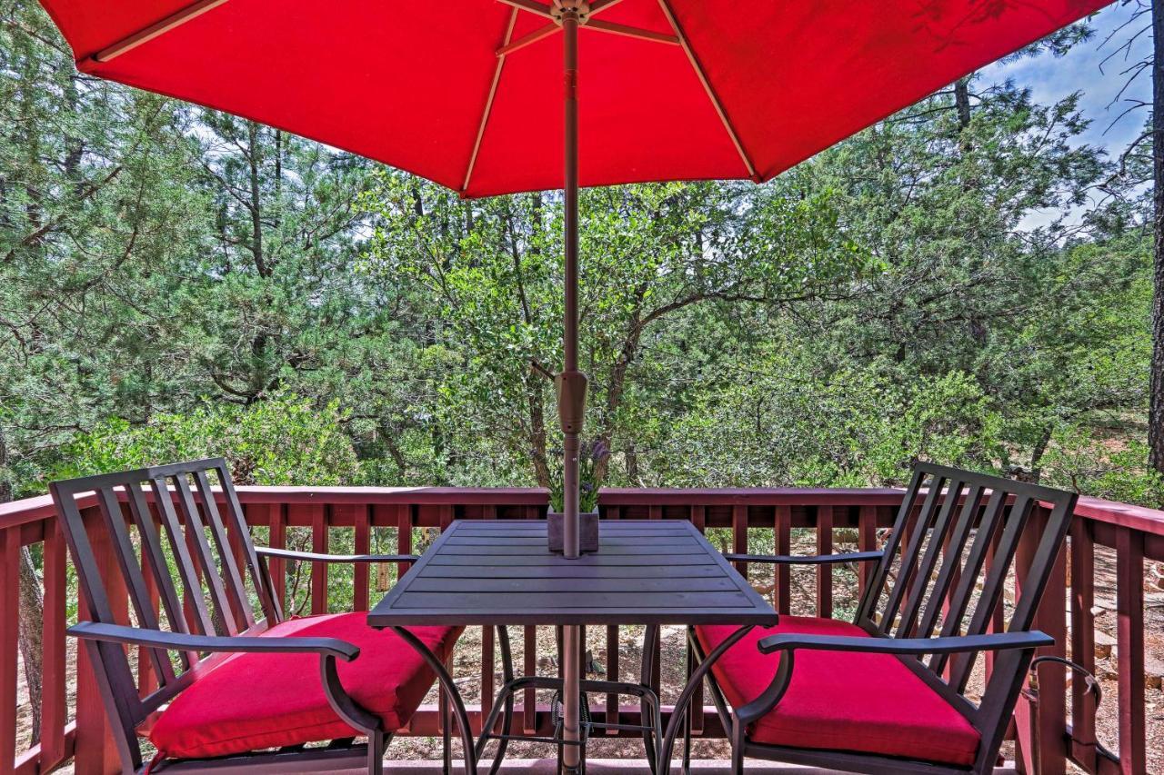 Romantic Strawberryandpine Studio Cabin With Deck! Exterior photo